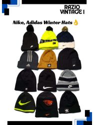 Nike & Adidas Winter Hats (20Pcs)