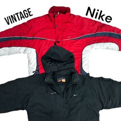 5 x VINTAGE NIKE SCHWERE JACKE