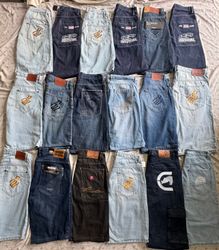 Denim hip hop jorts 17 pieces