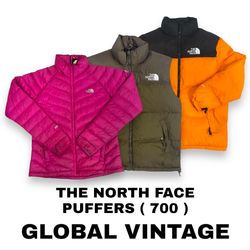 The North Face Pufferjacken 700 Serie - 6 Stück