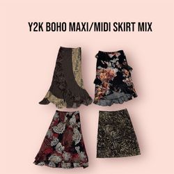 Y2K BOHO MAXI/MIDI ROCK MIX