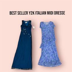 BEST SELLER Y2K ITALIAN MIDI DRESSES