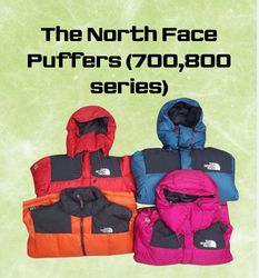 The north face puffers (700,800 series)-..