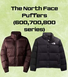 Die North Face Puffers (600, 700, 800) - 25 Stück