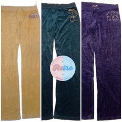 Y2K Juicy Couture Hosen mit weitem Bein 11 Stück