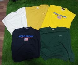 Rework style nike and polo sweatshirt 17 pieces