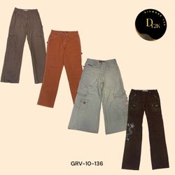 Pantalons Cargo Y2K Streetwear – Ajustement Parfai..