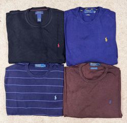 #VV33 Ralph lauren Round Neck Sweaters 15 PCs