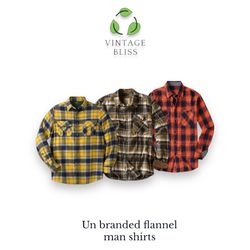 Unbranded flannel man shirts