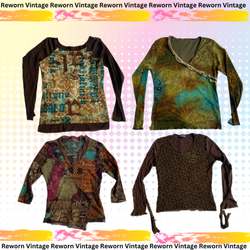 Y2K Earthy Tone Tops (RV-019)