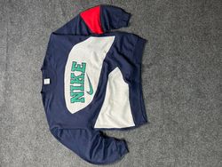 Vintage Nike Reworked Spell Out Reworked Sweatshir..