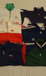 Branded Track Jackets 21 pices