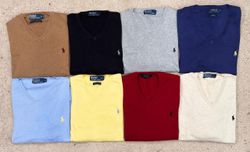 #VV42 Ralph Lauren Button Mix Pullover 20 Stück