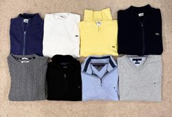 #VV50 Lacoste & Tommy Hilfiger Mischpullis 50 Stüc..