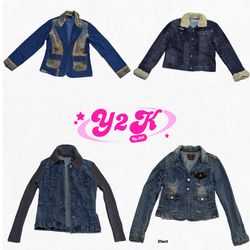 Y2K Britney Era Denim Jackets