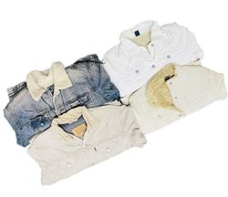 Gap &  levis cowboy jackets 7 pcs