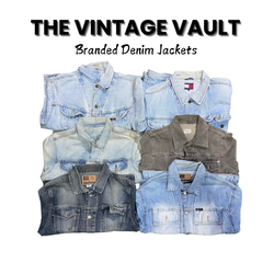 Branded Denim Jackets 20 pcs including Levi's wran..