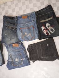 S.no 62 SOUTH POLE & BAGGY JEANS MIX BRAND 16 PICE..