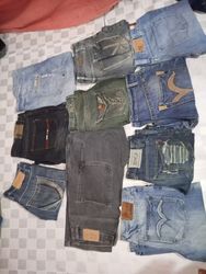 S.NO 61 BAGGY JEANS MIX BRAND 13 PICES