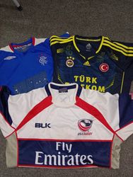 Classic football shirts unbranded