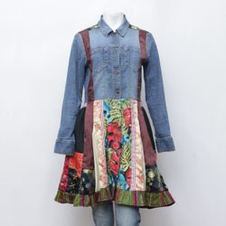 Rework Frok Style Denim Jackets