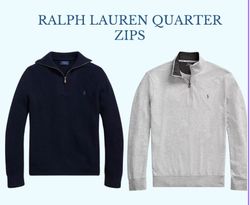 Ralph Lauren 1/4 zips 25 pièces