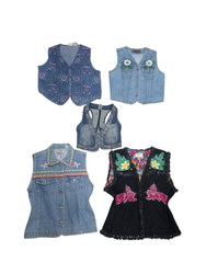 Y2k bestseller aesthetic denim Vests - 19 pcs - 23..