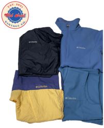 Columbia Windbreaker Track Jackets