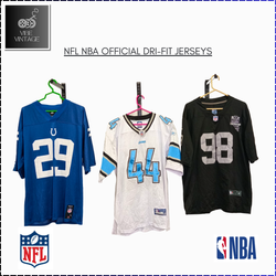 NFL - NBA OFFICIAL DRI-FIT JERSEYS