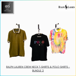 RALPH LAUREN CREW NECK T-SHIRTS & POLO SHIRTS - 25..