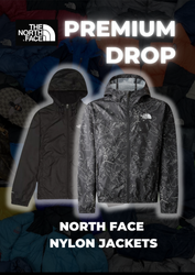 The north face nylon jackets -25 pieces