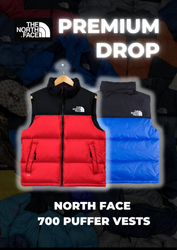 The north face puffer vest -20 pieces