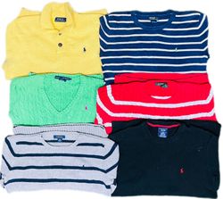 Polo ralph lauren sweaters 14 pcs