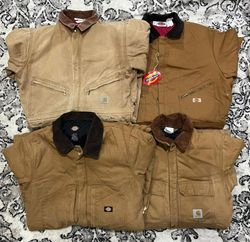 Carhartt And Dickies Dungaree Overalls 12 pieces