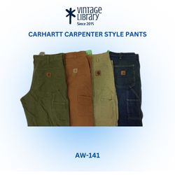 Carhartt Jeans Carpenter Style 13 Pcs