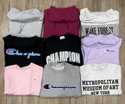 Branded Champion Sweatshirts/Hoodies - 20 Pieces