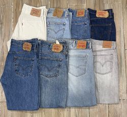 Branded Levi's Jeans 501 - 10 Pieces