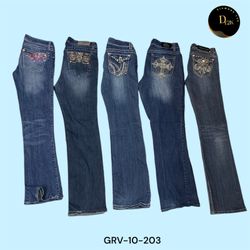 Retro Revival: Y2K Flared Denim (GRV-10-203)