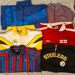 Vintage branded track jackets