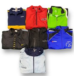 mixed track jackets 7 pcs