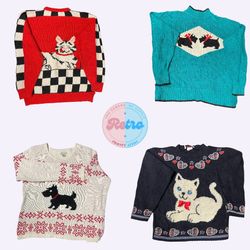 Furry Friends Y2K Knit Mix Animal Edition: 5 Piece..