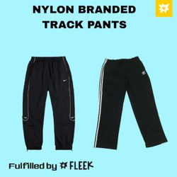 Nylon Branded Track Pants