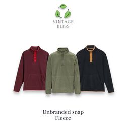 Un branded Snap Fleece