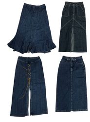 Jupes maxi en denim X (S-692)