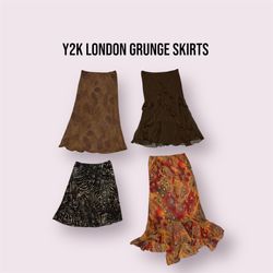 Y2K LONDON GRUNGE SKIRTS