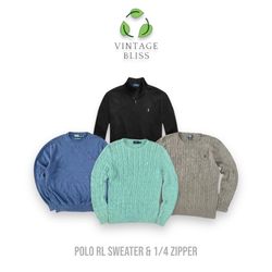 Polo Ralph Lauren Sweater & 1\4 zipper