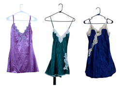 Multicolor grunge slip dresses - 16 pcs - 26/10/24