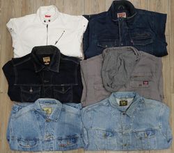 Branded Levi's Lee Wrangler Denim Jackets - 35 Pie..