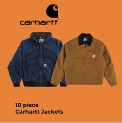 Carhartt Jackets -10 Pcs