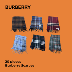 Burberry Scarves - 20 pcs